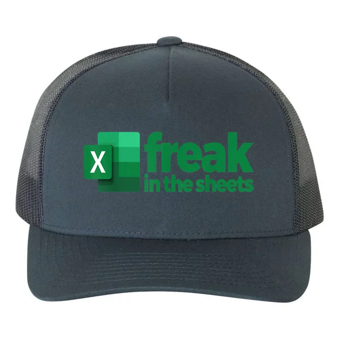 Freak In The Excel Sheets Yupoong Adult 5-Panel Trucker Hat