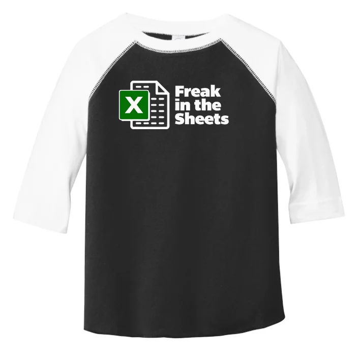 Freak In The Sheets Excel Spreadsheet File Data Toddler Fine Jersey T-Shirt