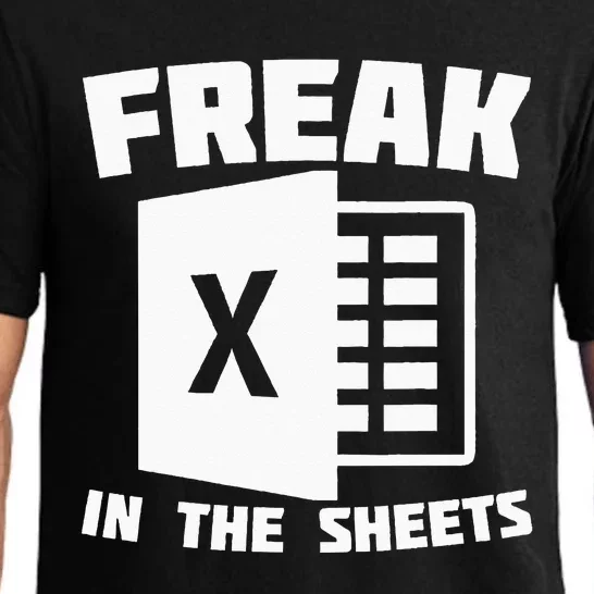 Freak In The Sheets Funny Accountant Analyst Secretary Pajama Set