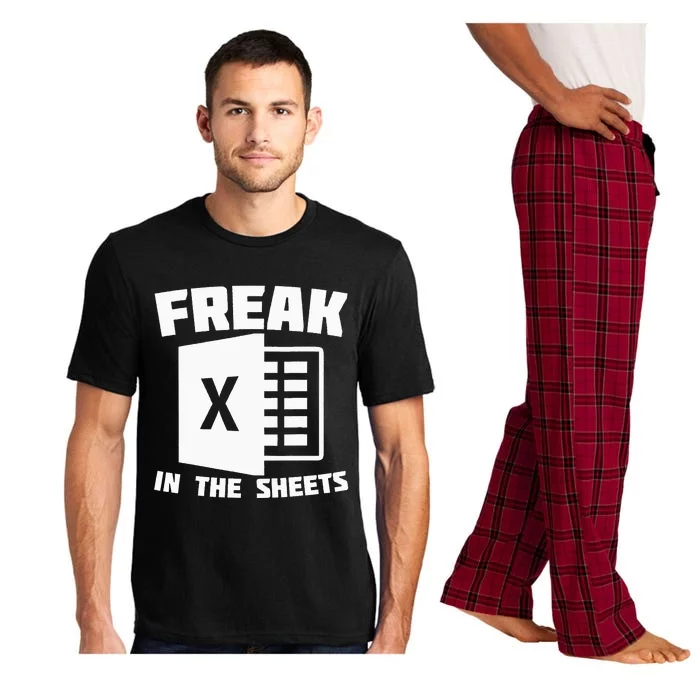 Freak In The Sheets Funny Accountant Analyst Secretary Pajama Set