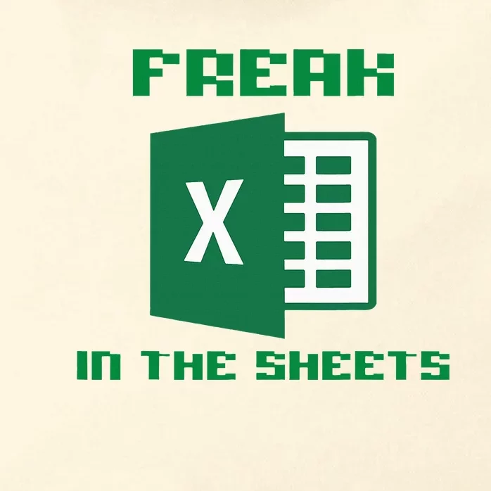 Freak In The Excel Sheets Zip Tote Bag