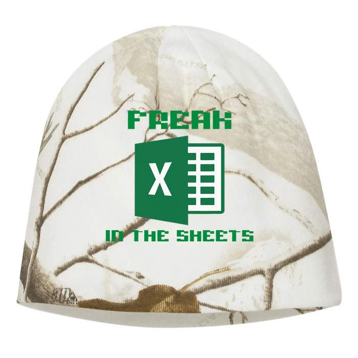 Freak In The Excel Sheets Kati - Camo Knit Beanie