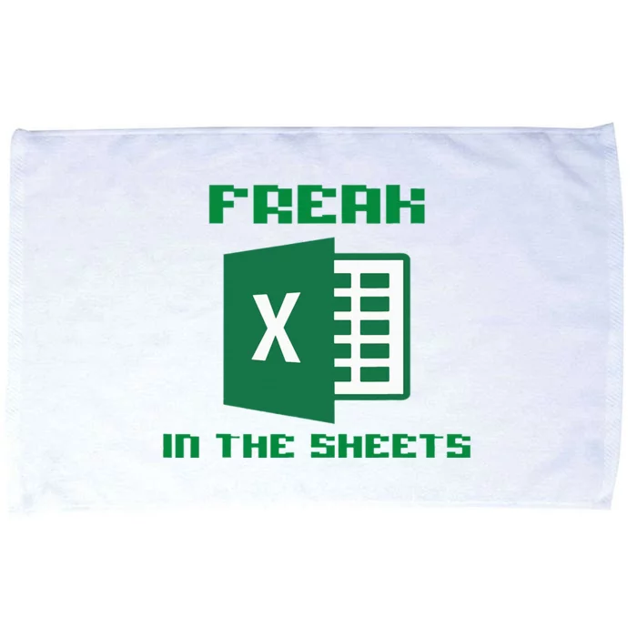 Freak In The Excel Sheets Microfiber Hand Towel