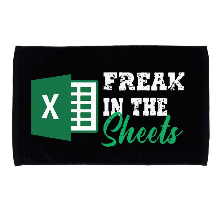 Freak In The Excel Sheets Microfiber Hand Towel