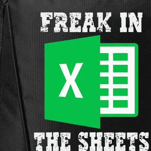 Freak In The Excel Sheets City Backpack