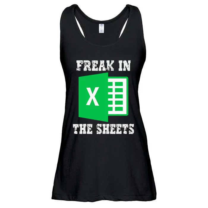 Freak In The Excel Sheets Ladies Essential Flowy Tank