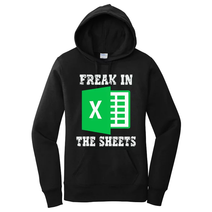 Freak In The Excel Sheets Women's Pullover Hoodie