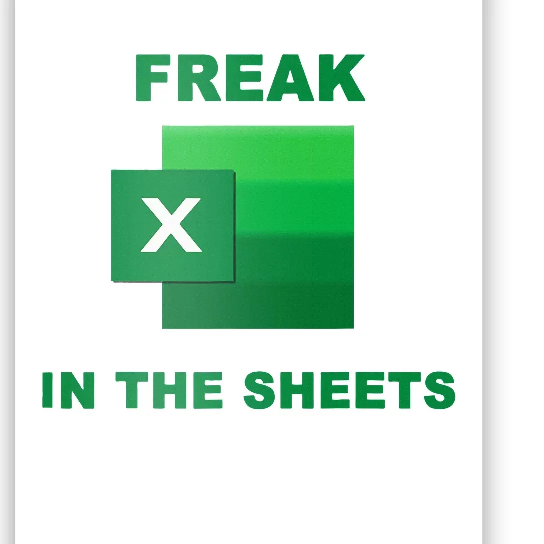 Freak In The Excel Sheets Poster