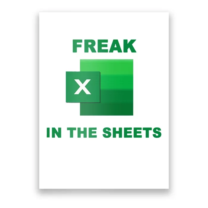 Freak In The Excel Sheets Poster