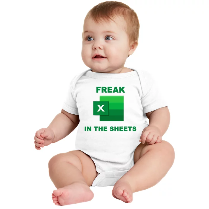 Freak In The Excel Sheets Baby Bodysuit