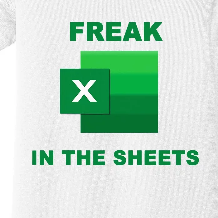 Freak In The Excel Sheets Baby Bodysuit