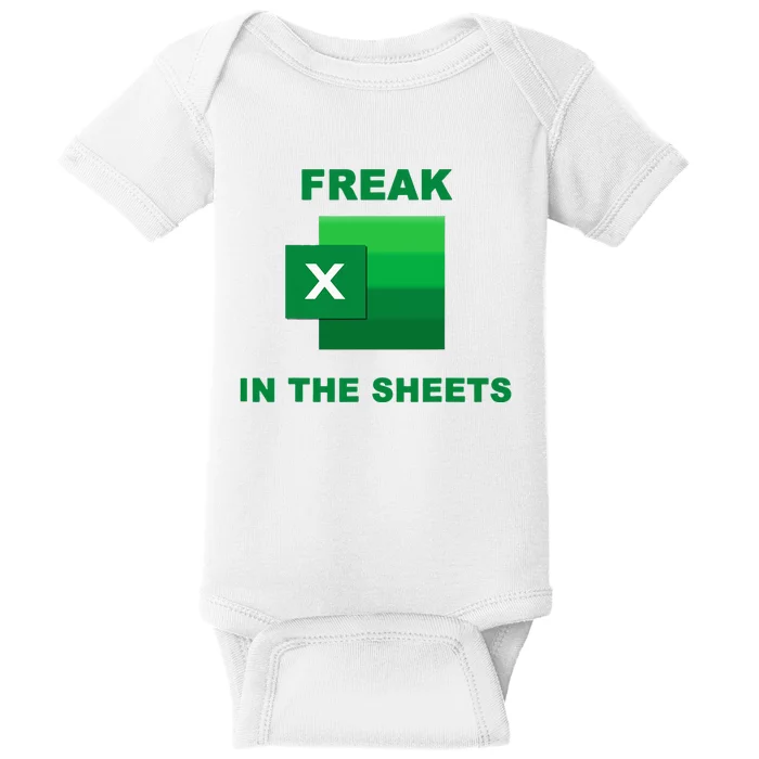 Freak In The Excel Sheets Baby Bodysuit