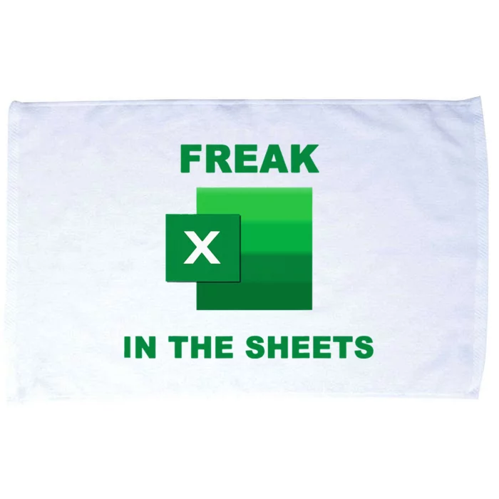 Freak In The Excel Sheets Microfiber Hand Towel