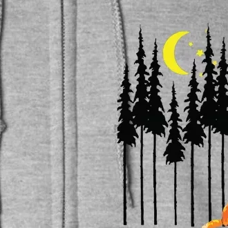 Fox In Trees, Wildlife Tees Tee Full Zip Hoodie