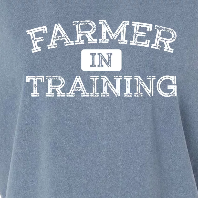 Farmer In Training Future Farmer Garment-Dyed Women's Muscle Tee