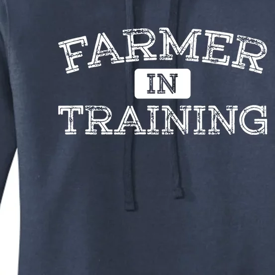 Farmer In Training Future Farmer Women's Pullover Hoodie