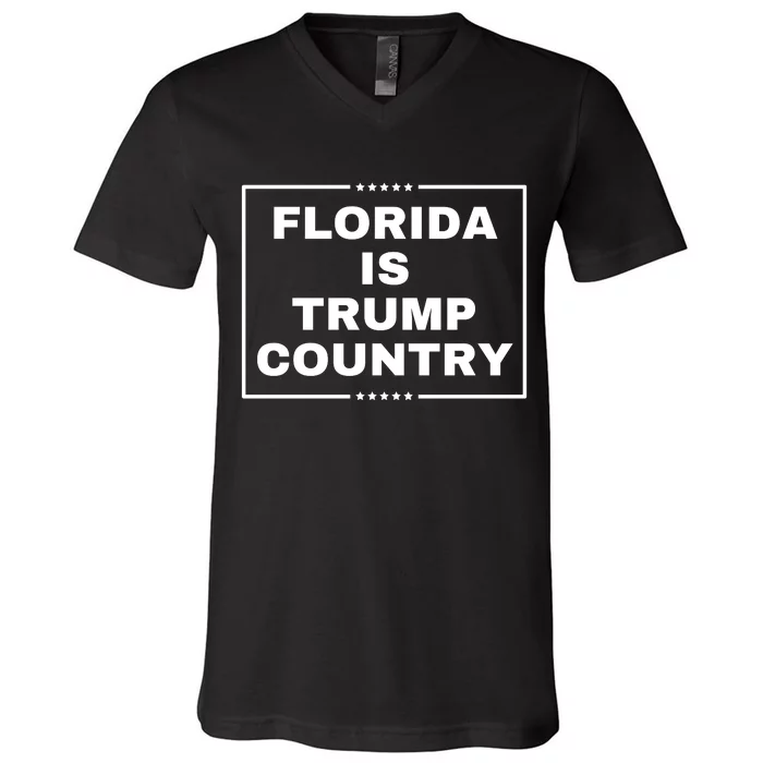 Florida Is Trump Country V-Neck T-Shirt