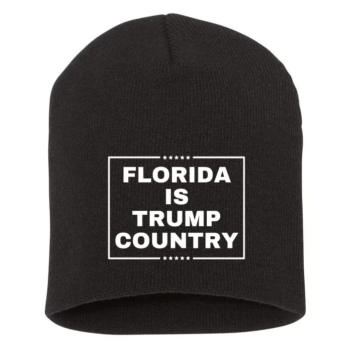 Florida Is Trump Country Short Acrylic Beanie