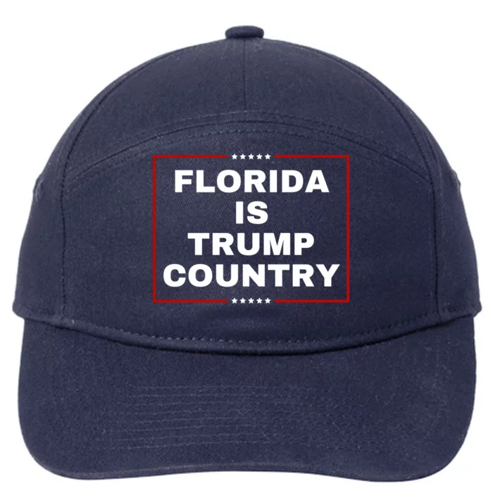 Florida Is Trump Country 7-Panel Snapback Hat