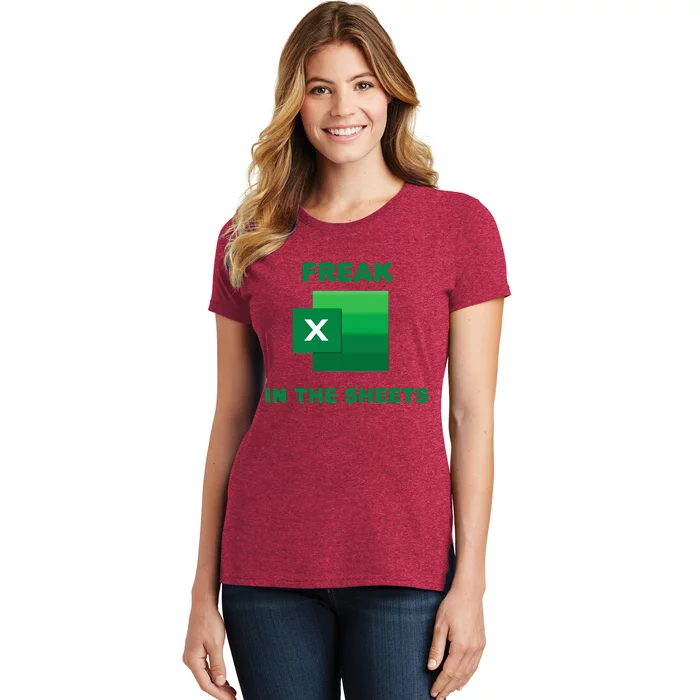 Freak In The Excel Sheets Women's T-Shirt