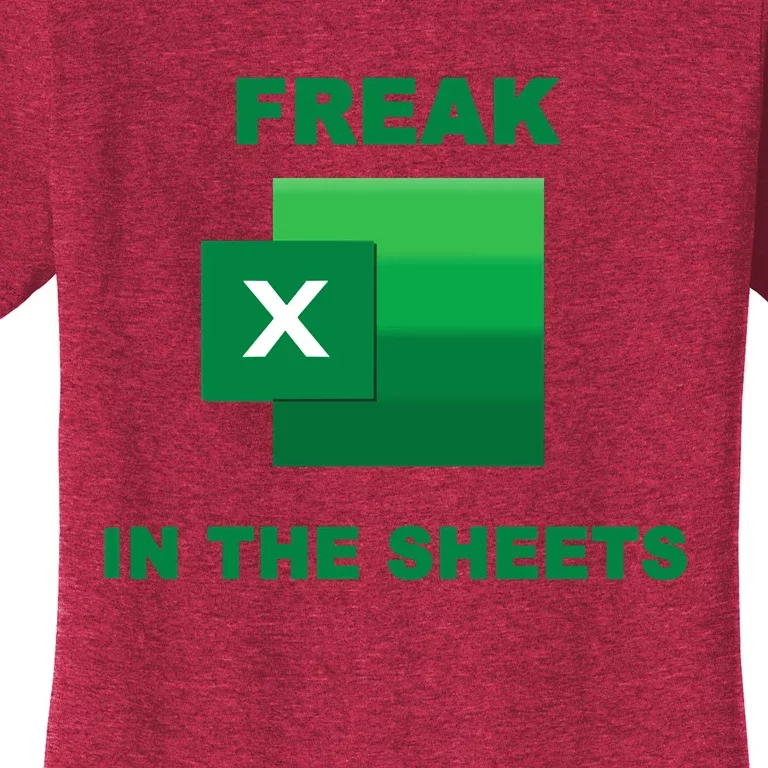 Freak In The Excel Sheets Women's T-Shirt