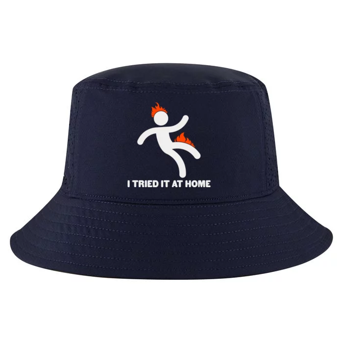 Funny I Tried It At Home Cool Comfort Performance Bucket Hat