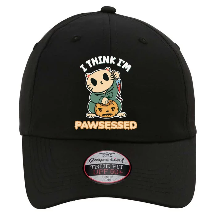 Funny I Think Im Pawsessed Possessed Fur Parent Halloween The Original Performance Cap