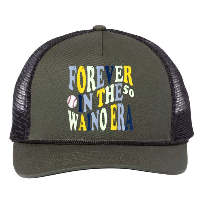 Forever In The 50 Waino Era Retro Rope Trucker Hat Cap