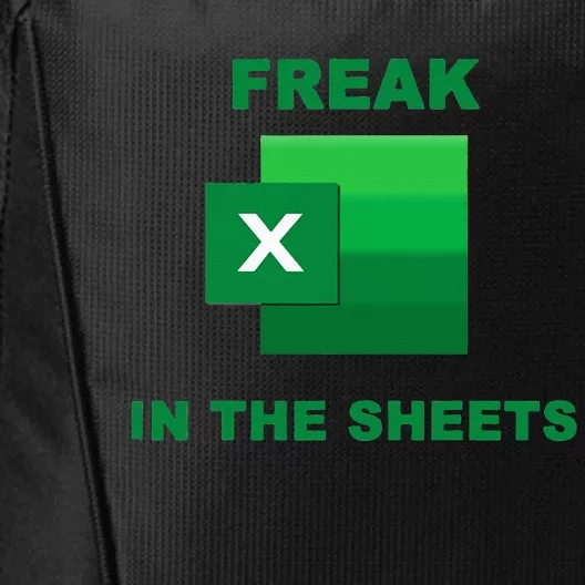 Freak In The Excel Sheets City Backpack