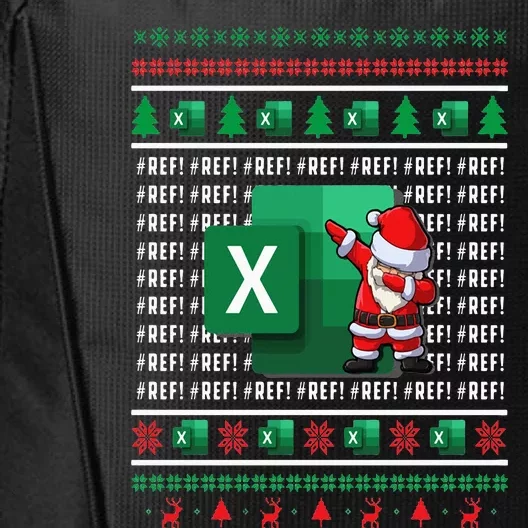 Freak In The Sheets Excel Spreadsheet Ugly Christmas Sweater City Backpack