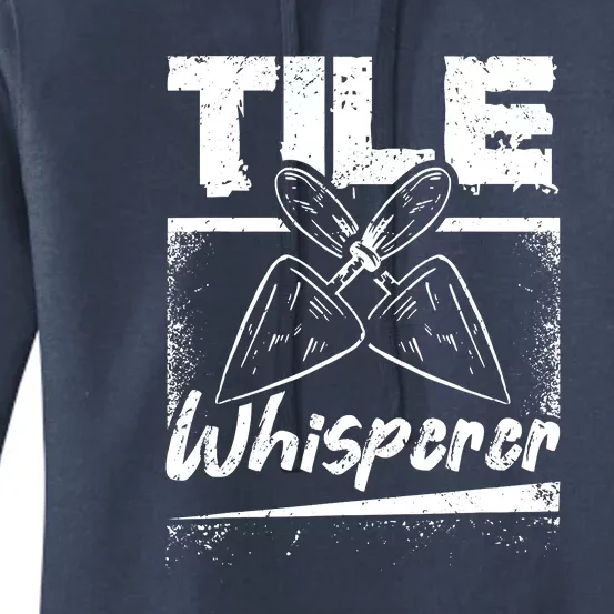 Flooring Installer Tile Whisperer Women's Pullover Hoodie