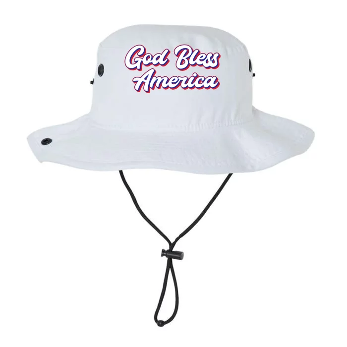 Fun Inspirational Tee God Bless America Usa Religious Us Gift Legacy Cool Fit Booney Bucket Hat