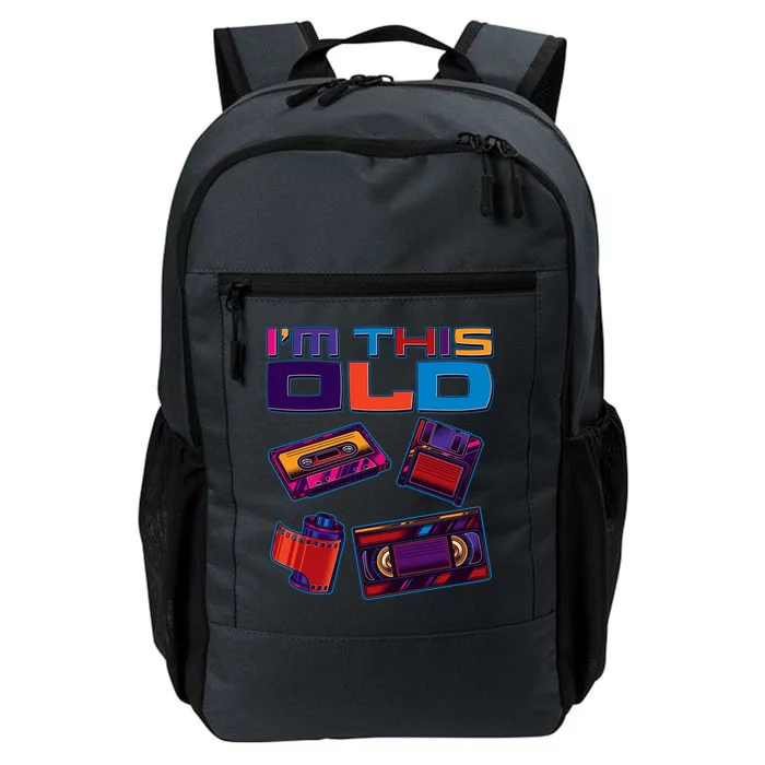 Funny I'm This Old Retro Media Technology Daily Commute Backpack