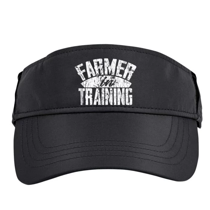 Farmer In Training Farmer Gift Adult Drive Performance Visor