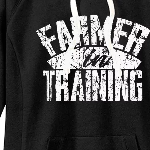 Farmer In Training Farmer Gift Women's Fleece Hoodie