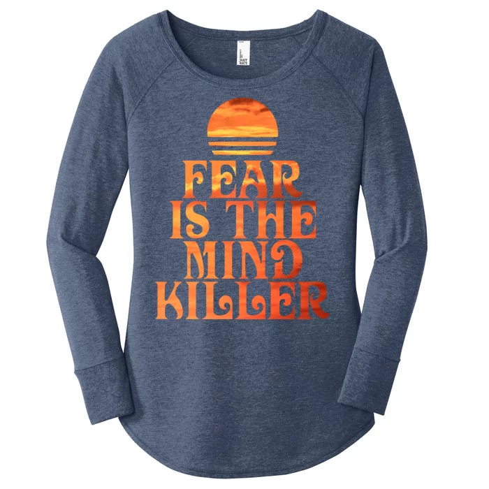 Fear Is The Mind Killer Women's Perfect Tri Tunic Long Sleeve Shirt