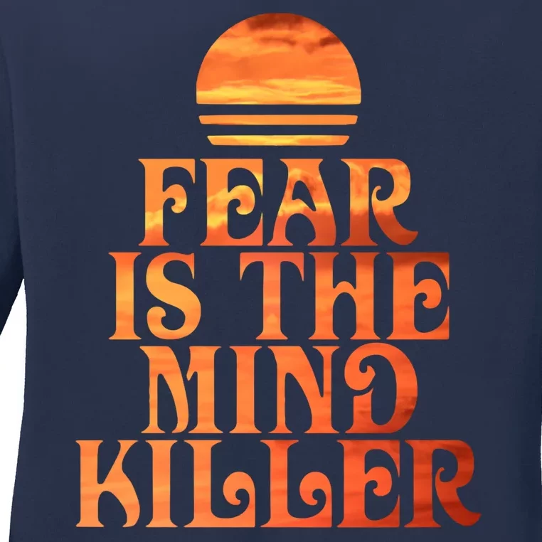 Fear Is The Mind Killer Ladies Long Sleeve Shirt