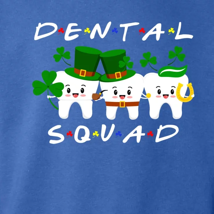 Funny Irish Tooth Leprechaun Hat Dental Squad Patrick's Day Gift Toddler Hoodie