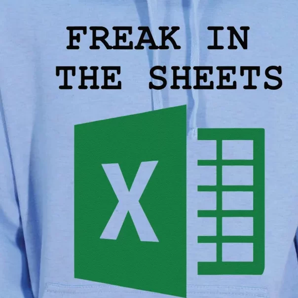 Freak In The Excel Sheets Unisex Surf Hoodie