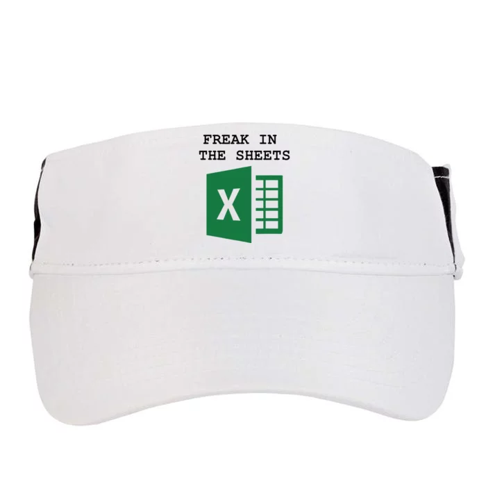 Freak In The Excel Sheets Adult Drive Performance Visor