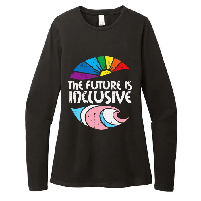 Future Inclusive Tran Pride Lgbt Womens CVC Long Sleeve Shirt