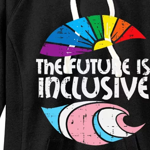 Future Inclusive Tran Pride Lgbt Women's Fleece Hoodie