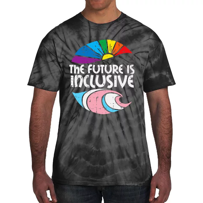 Future Inclusive Tran Pride Lgbt Tie-Dye T-Shirt