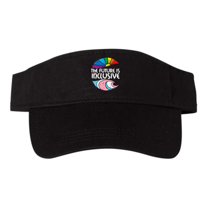 Future Inclusive Tran Pride Lgbt Valucap Bio-Washed Visor