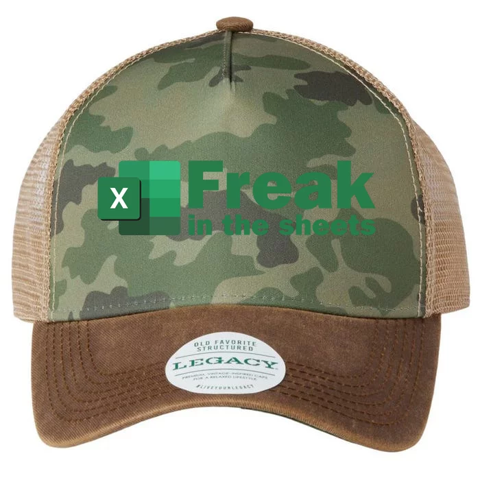 Freak In The Excel Sheets Legacy Tie Dye Trucker Hat