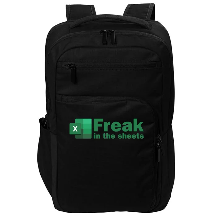 Freak In The Excel Sheets Impact Tech Backpack