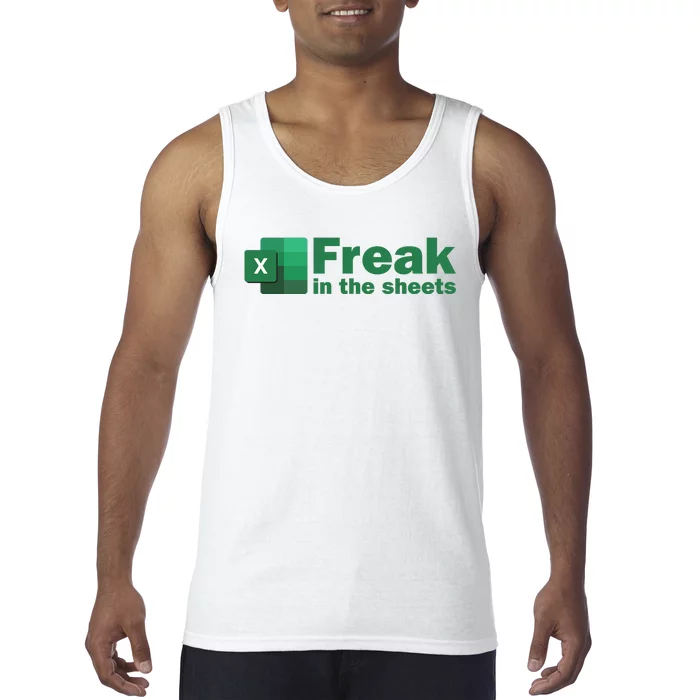 Freak In The Excel Sheets Tank Top