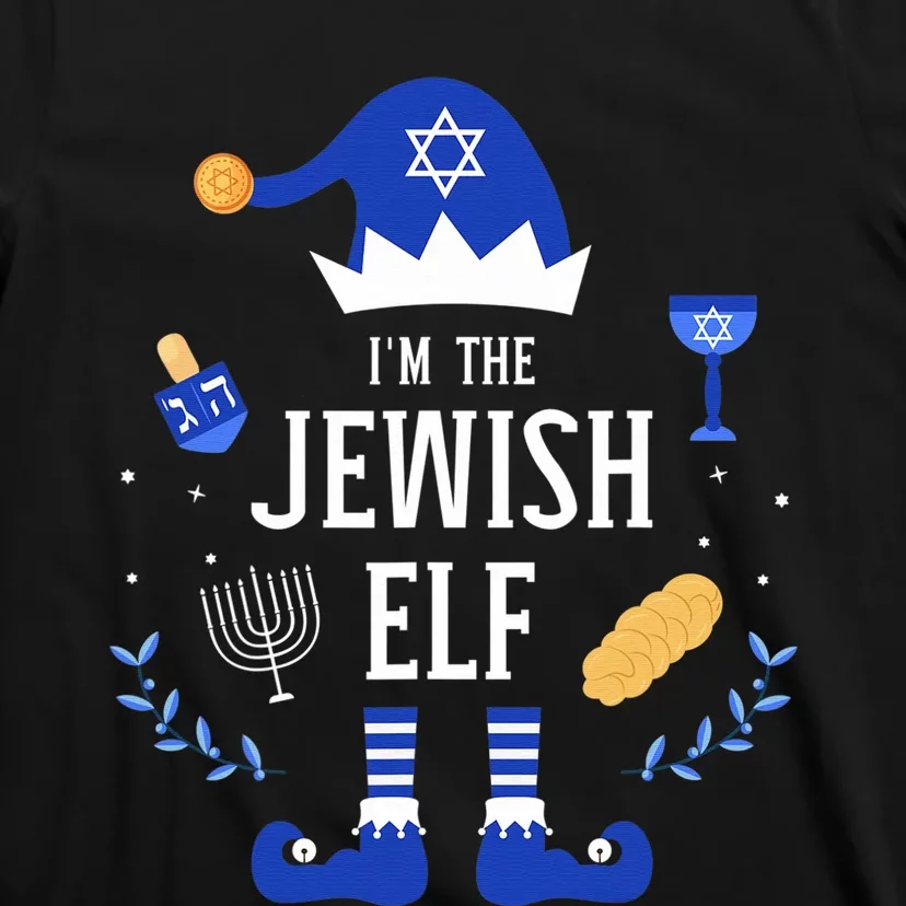 Funny i'm the jewish elf for hanukkah christmas chanukah T-Shirt