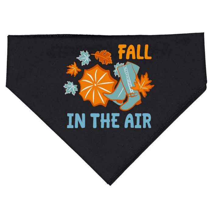 Fall In The Air Nature Cute USA-Made Doggie Bandana