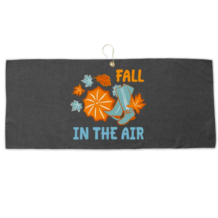 Fall In The Air Nature Cute Large Microfiber Waffle Golf Towel